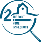 The 2 The Point Home Inspections logo